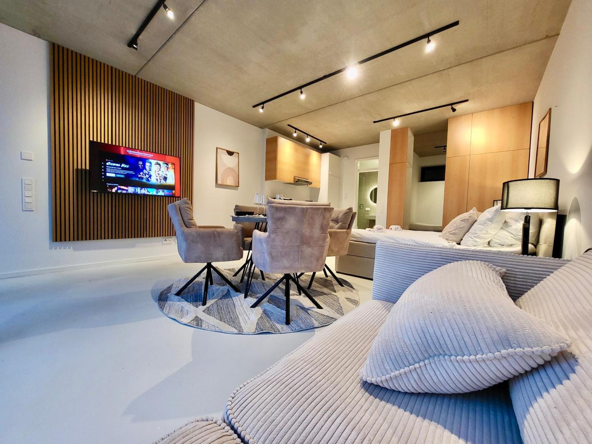 Sioux: Stilvolles Designapartment Am Bodensee 보돌쯔 외부 사진