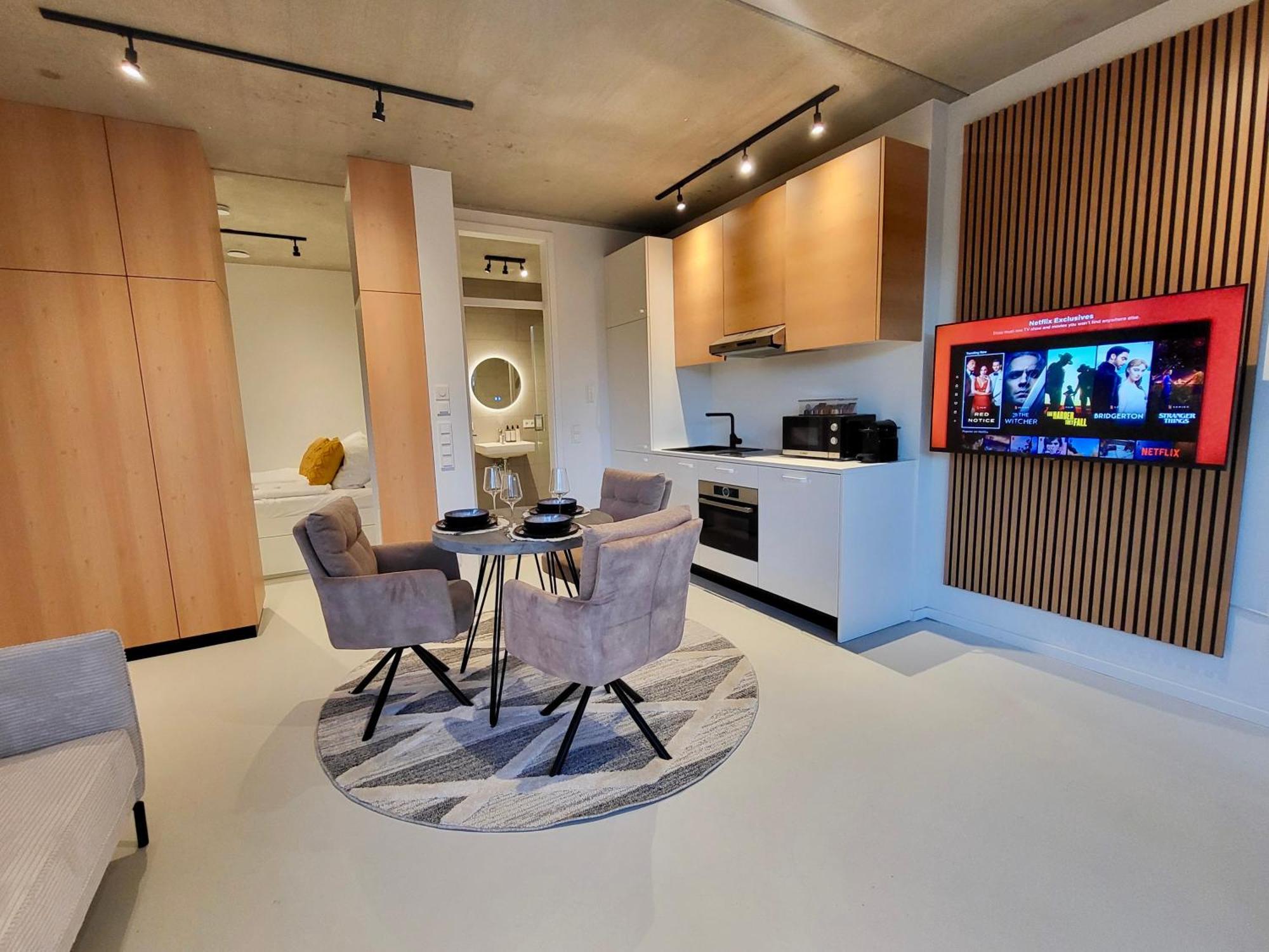 Sioux: Stilvolles Designapartment Am Bodensee 보돌쯔 외부 사진